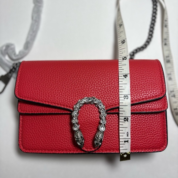 Red mini crossbody bag - Picture 14 of 17